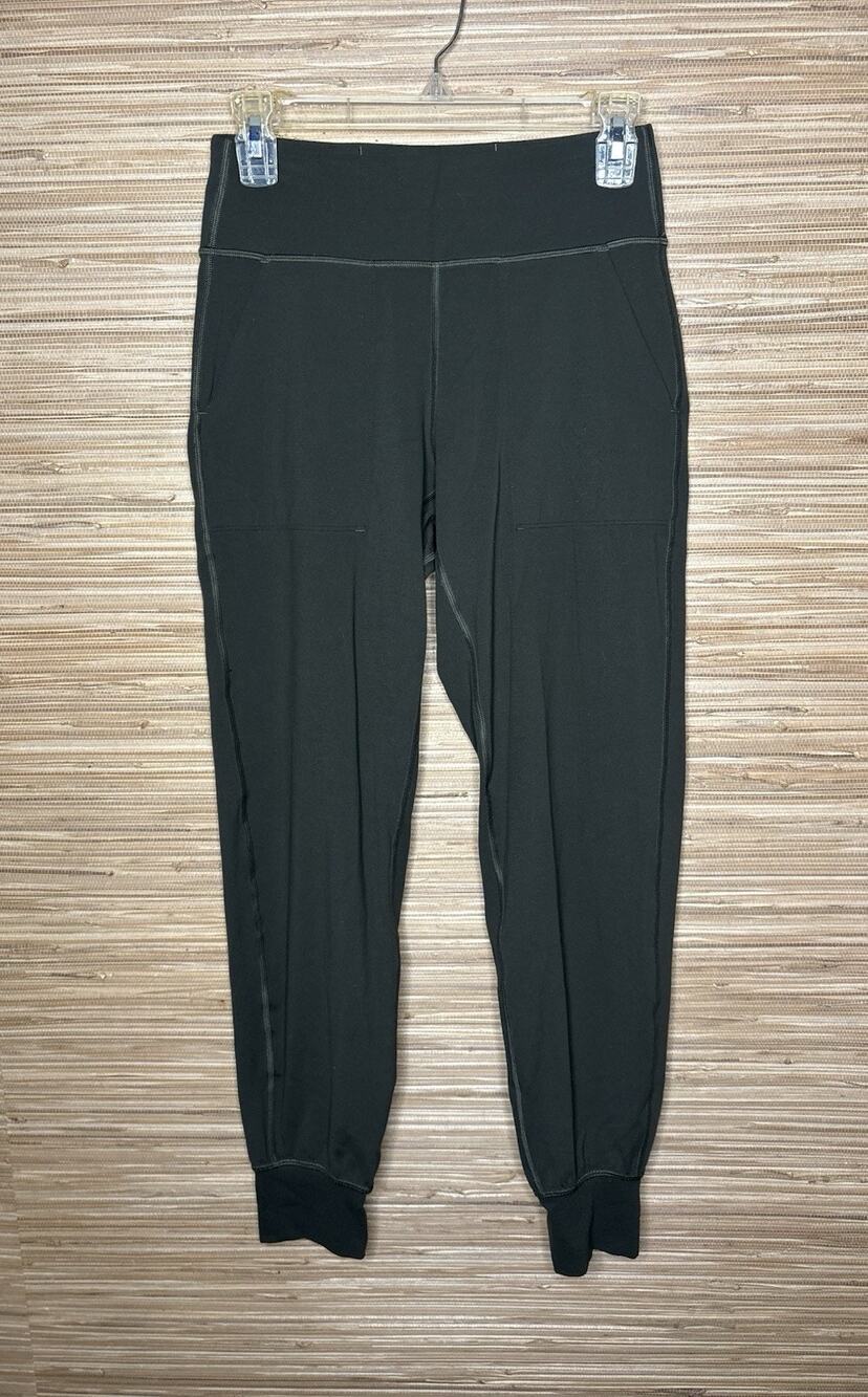 Lululemon Flurry Up High-Rise Tech Fleece Joggers 28” Inseam Green Sz 6